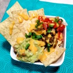 Loaded Nachos with Vegan Cheese Sauce